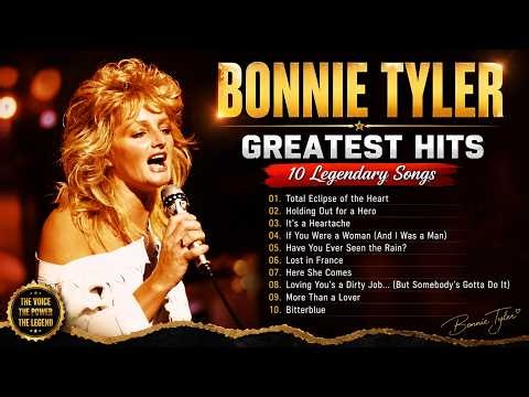 Bonnie Tyler Greatest Songs – Greatest Hits Playlist – A Voice That Shook the ’80s #t