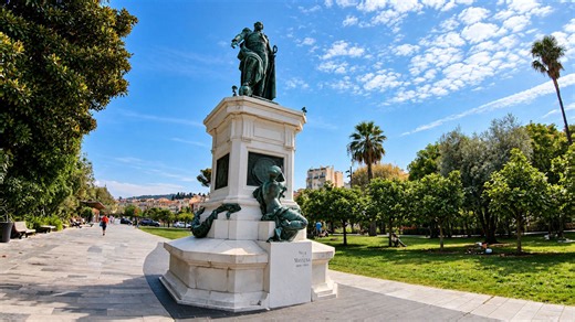 Discovering the historic monuments of Nice, France (4K)