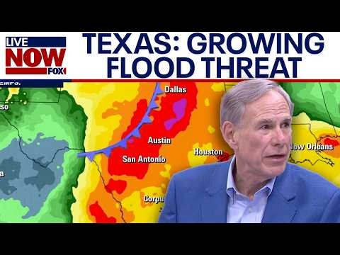 Texas Gov. Abbott gives update ahead of heavy rain, flood threats