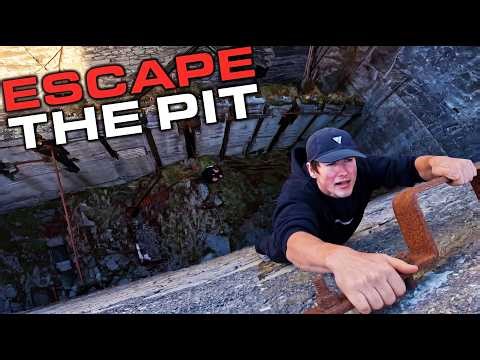 STUCK IN Abandoned Quarry Pit - Can We Escape? 🏴󠁧󠁢󠁷󠁬󠁳󠁿