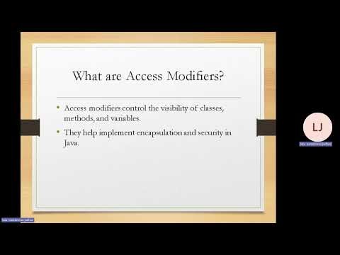 Access modifier in java