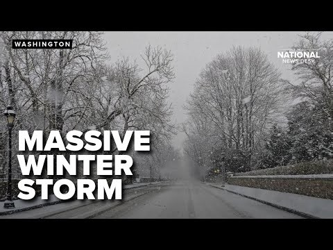 Massive winter storm to slam most of US with snow and ice