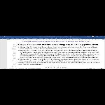 04 24 Applying Rmi Remote Method Invocation In Java Shorts 1 1 4of5