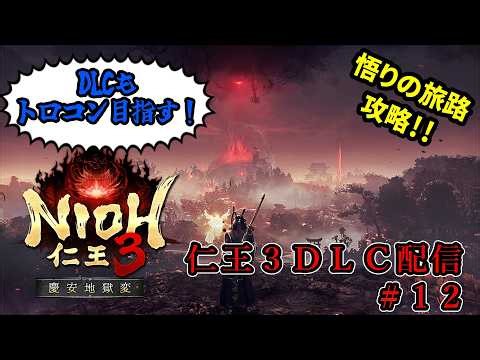 【仁王３ＤＬＣ】今日から悟りの旅路を攻略！ＤＬＣもトロコンを目指す！#１２【steam版】