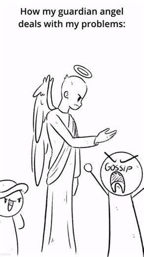 POV : Your Guardian Angel Runs Out Of Patience ⚔️😂 | Joel's Gospel Inspirations #jesus #funny