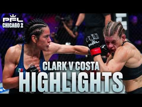 WHAT A COMEBACK! | Shannon Clark v Lucero Acosta - Fight Highlights | PFL Chicago 2