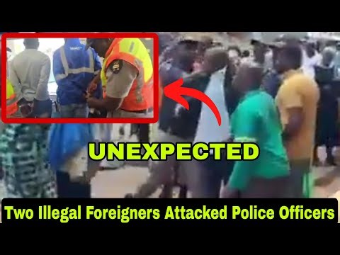 1 Min Ago: Two Illegal Foreigners Attacked Police Officers in Yeoville, See the Shocking Move
