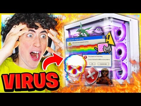 Ho Installato TUTTI i VIRUS PIÙ PERICOLOSI DEL MONDO sul MIO PC! *finito malissimo*