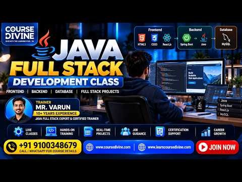 Java Full Stack Development Class | Troubleshooting Logic | Mr. Varun | 10+ Years Experience