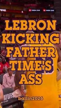 FATHER TIME IS 0-1! 👑⏳ LeBron CLINCHES Game 6 with a Masterclass! "I'm Kicking His Ass!" #LeBron