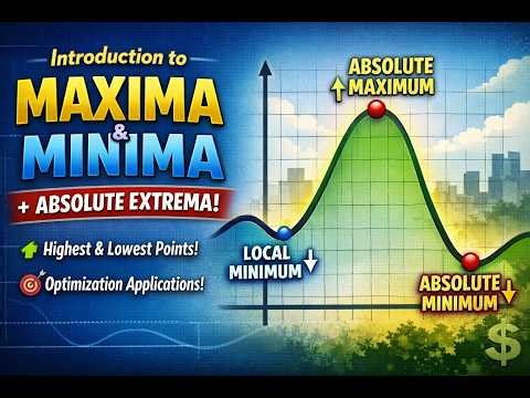 Introduction to Maxima & Minima & Absolute Extrema