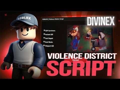 Violence District Script *NO KEY* - Auto Parry, Gate TP, No Cooldown, SkillCheck & More!