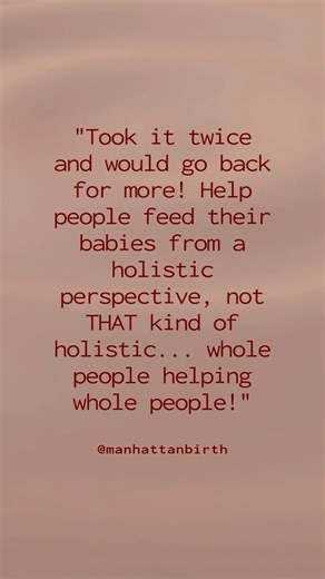 Manhattan Birth | Birth Ed & Midwifery on Instagram: "Take a peek inside our Integrative Lactation and Feeding Specialist Program™ workbook! This 10-week training helps birth workers build confidence and feel ready to support families in real-life lactation and feeding situations. We cover everything from history and anatomy to client care, boundaries, and running your practice. Curious about what we actually teach? See for yourself at the link in bio. #LactationEducation #BirthWorkerTraining #I
