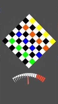 This Spinning CHESS BOARD Creates HYPNOTIC RINGS 😵‍💫 #satisfying #loop #trippy #pattern #chess