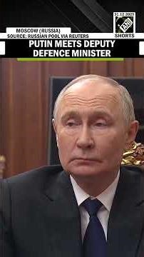 Russian President Vladimir Putin meets deputy defence minister days after his residence attack