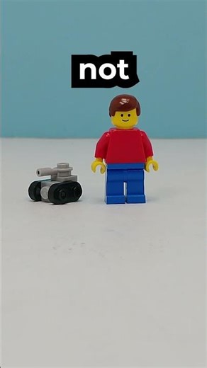 How Small CAN I Build LEGO Tanks? #lego #tank