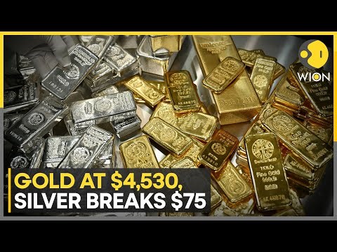 Gold-Silver On Record Breaking Spree: Gold Hits Record $4,530/Oz, Silver Tops $75/Oz for First Time