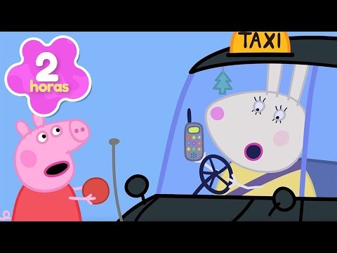 ¡El Taxi Loco de la Señora Rabbit! 🚕 Peppa Pig Español Latino | Dibujos Animados Completos