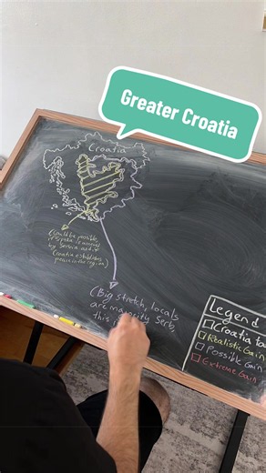 A very peaceful comment section. 2x #fyp #maps #croatia #croatia🇭🇷 #balkans