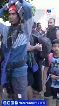 സന്നിധാനത്ത് ഭക്തജന പ്രവാഹം; ഒഴുകിയെത്തി ആയിരങ്ങള്‍ | sabarimala