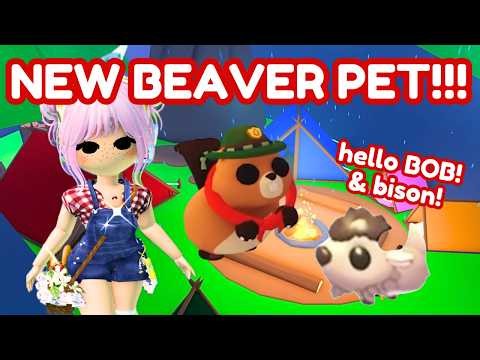 🔴 How To Get Bob The Beaver and new Bison PETS! on the road to summer update! #adoptme #roblox