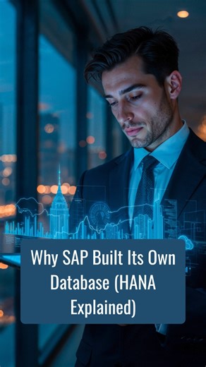 Why SAP Built Its Own Database (HANA Explained) | ZaranTech #shorts
