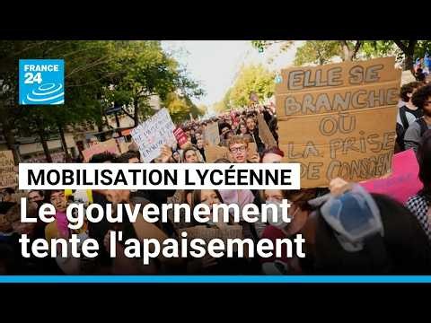 Mouvement lycéen : entre reprise des cours et blocages • FRANCE 24