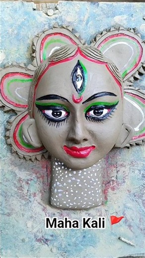 Maha Kali Mata ki Face Statue Bani! 🔥😱 #shorts #ytshorts