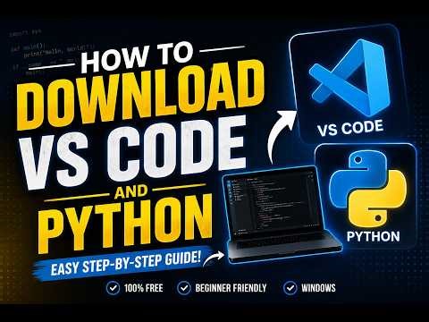 Downloading VS Code and python easy step by step| Procoder