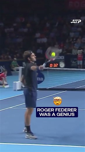 Federer had the MAGIC Touch 😮‍💨