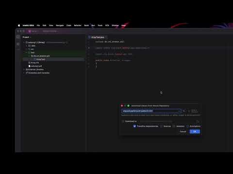 JUnit in IntelliJ installieren