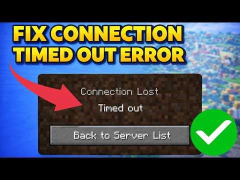 How To Fix Minecraft Connection Timed Out Error (100% Working 2026)