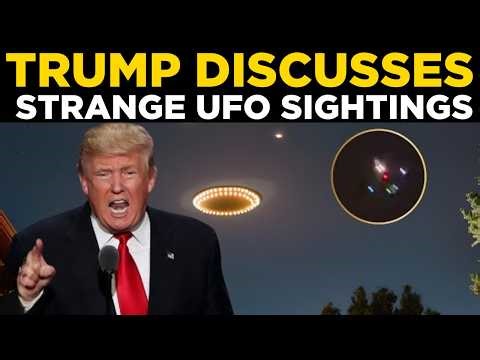 TRUMP UFO HEARING LIVE | President Recounts Mysterious Experience in Shock Testimony | World News