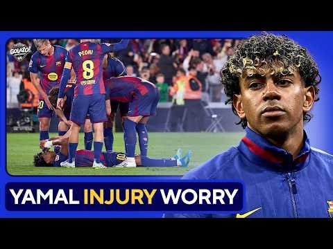 Lamine Yamal LIMPS OFF in Barcelona win over Celta Vigo