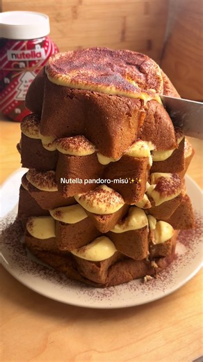 Nutella Pandoro-Misú: Ricetta Facile e Golosa