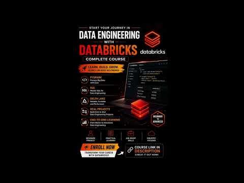 Learn Databricks Data Engineering 🚀 #databricks #pyspark #dataengineering