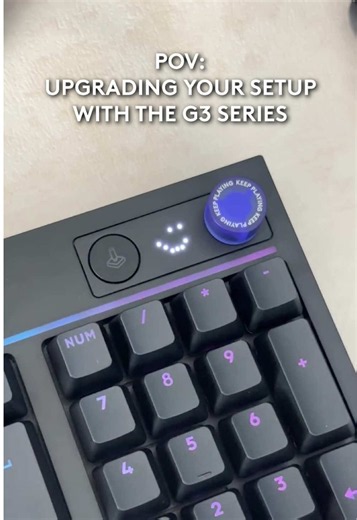 The G3 Series has entered the chat 💬 ⌨️ G316 X KEYBOARD 🖱️ G305 X SUPERLIGHT 🎧 G325 LIGHTSPEED HEADSET 🎥 angelai10000 (IG) #gamingkeyboard #gamingmouse #gamingheadset #pcgaming #logitechg