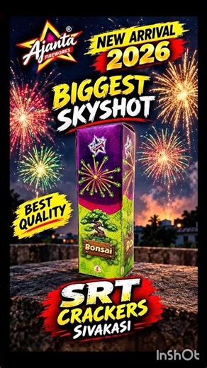 Bonsai Ajanta fireworks #diwali #diwali2026 #shorts #trending #trend #fireworks #movie #patakhe