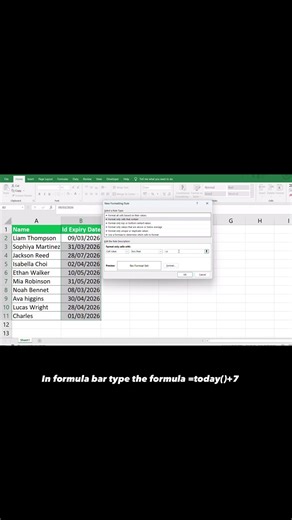 Create an Alert System in excel | Excel Automation 🔥