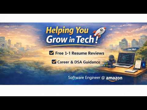 👉 Top Resume Mistakes Causing Rejection 🚨 | Amazon Engineer LIVE + Fix