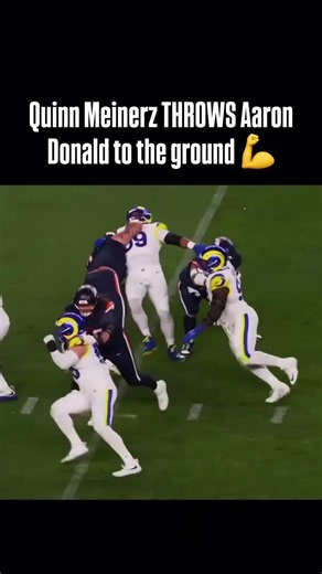 Quinn Meinerz BULLIES Aaron Donald 💪