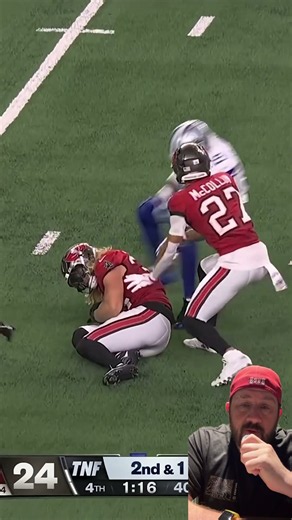 Dak Prescott throws an interception at the end of the game ￼
