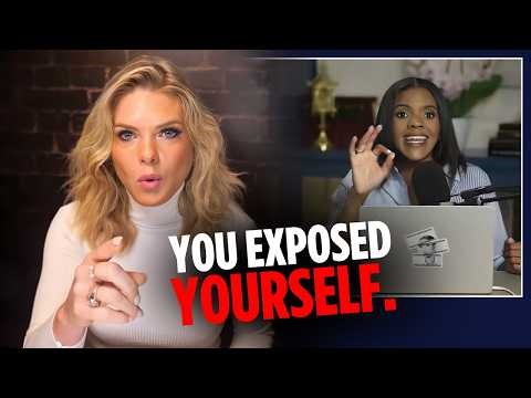 Candace Owens Mask Just COMPLETELY Slipped