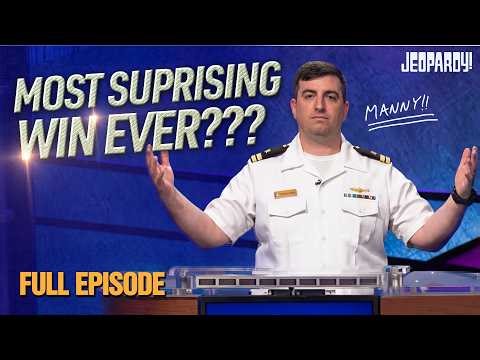 Jeopardy! Full Episode | The Most Unlikely Win in Jeopardy! History?