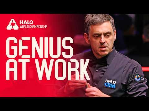SOMETHING FROM NOTHING! 👏 Neat Ronnie O'Sullivan Break vs He Guoqiang | Halo World Championship 2026
