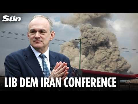 LIVE: Sir Ed Davey’s press conference on plan to tackle economic impact of Iran war