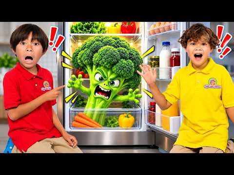 Ben Learns to Choose Healthy Food Over Junk Food!
