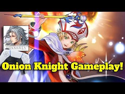 Testing Onion Knight Live Gameplay, Setup & Thoughts! | Dissidia Duellum Final Fantasy