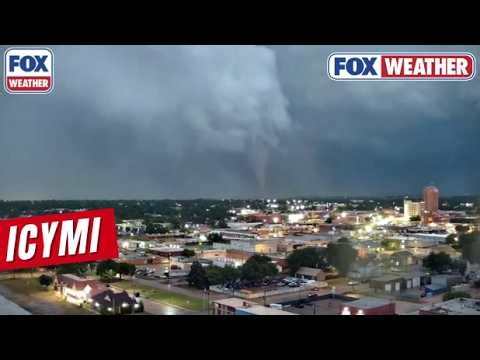 Watch: Lightning Illuminates Monstrous EF-4 Tornado Tearing Through Enid, Oklahoma