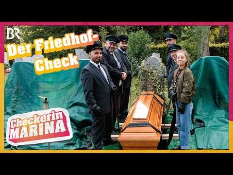 Der Friedhof-Check | Reportage für Kinder | Checkerin Marina | BR